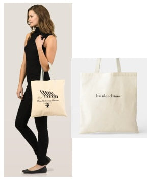 Logo Club Tote - It's Island Time