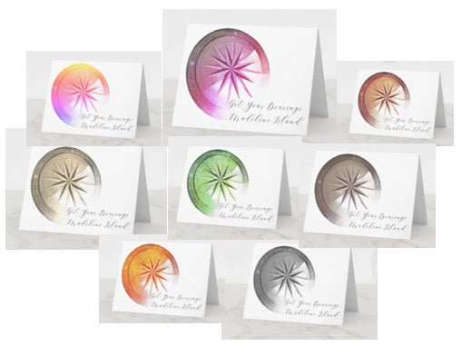Compass Notecard Set