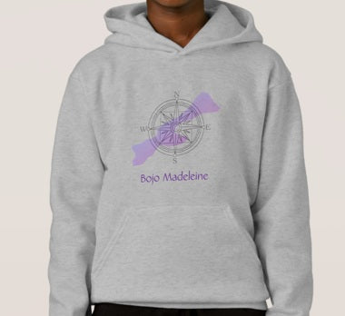 Get Your Bearings - Compass Island Hooded Pullover Sweatshirt - Adult