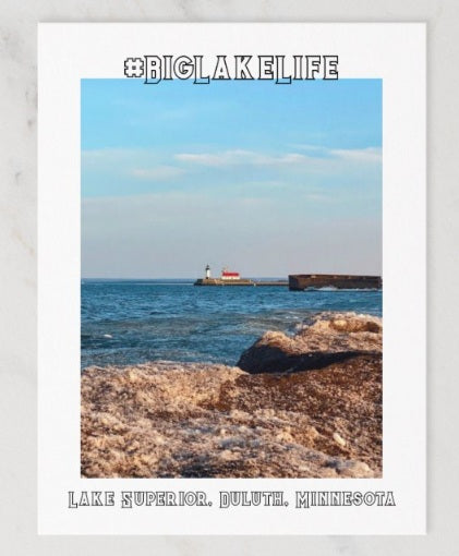 Duluth Entry Lighthouse Postcard