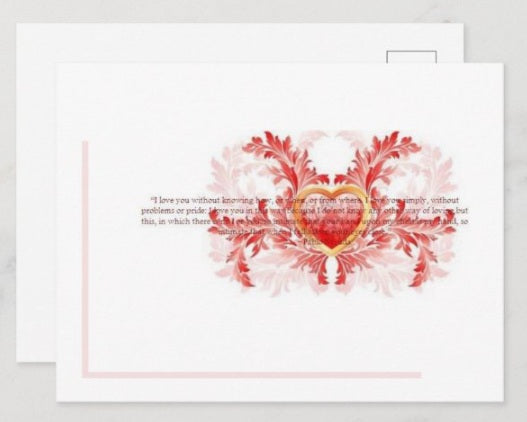 Pablo Loves You Postcard