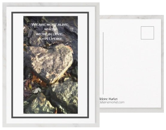 We're Most Alive Postcard Set